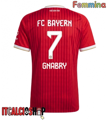 Bayern Munich Serge Gnabry #7 Prima Maglia Femmina 2026-27 Manica Corta